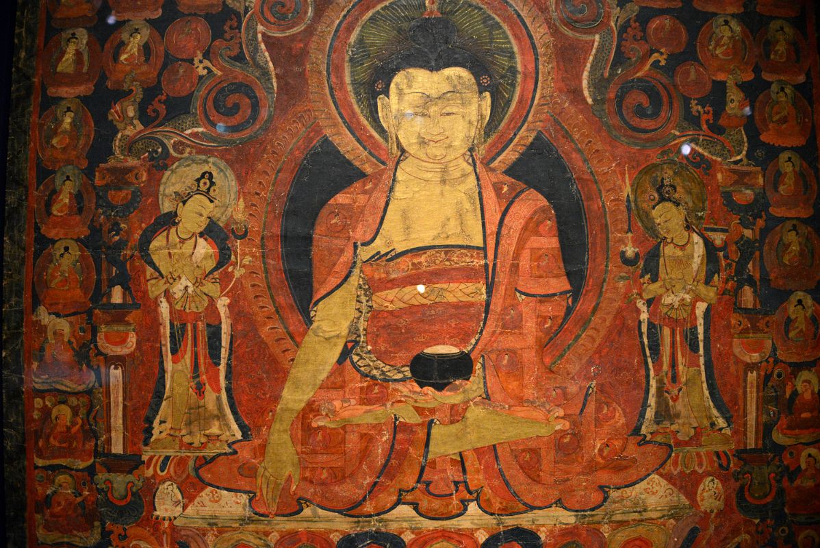 09-2 Buddha Shakyamuni as Lord of the Munis, mid-17C, Western Tibet Guge - New York Metropolitan Museum Of Art